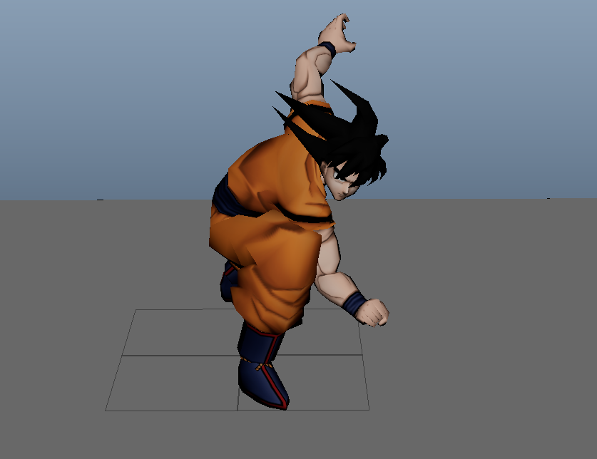 Taking a break by doing a posing exercise and honor Akira Toriyama. But ngl this Maya rig was annoying to use.