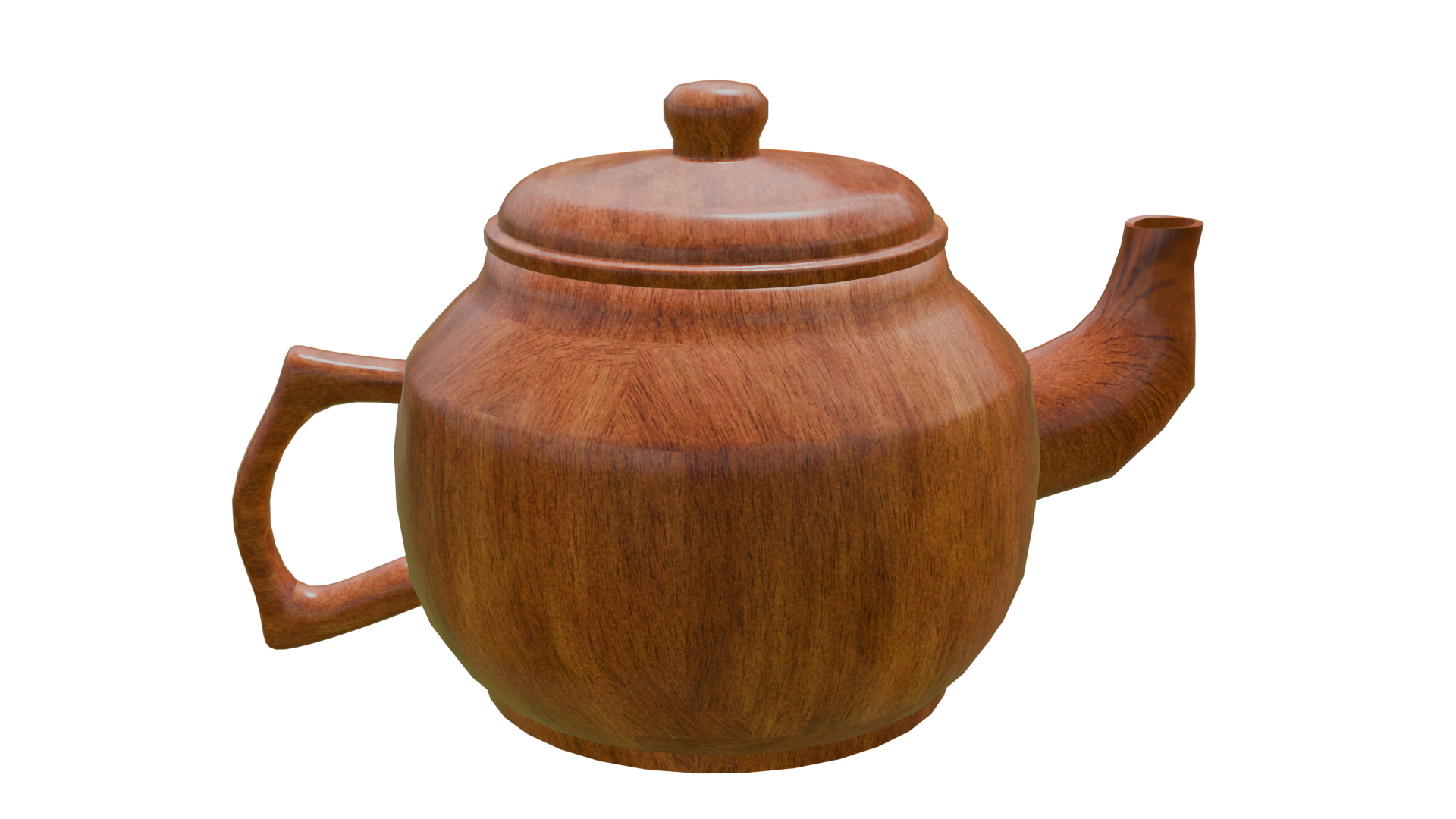 I modeled a tea pot today